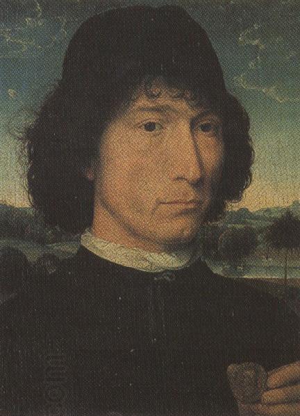 Sandro Botticelli Hans Memling,Man with a Medal (mk36) China oil painting art
